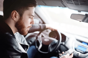 Distracted driving accidents in San Antonio